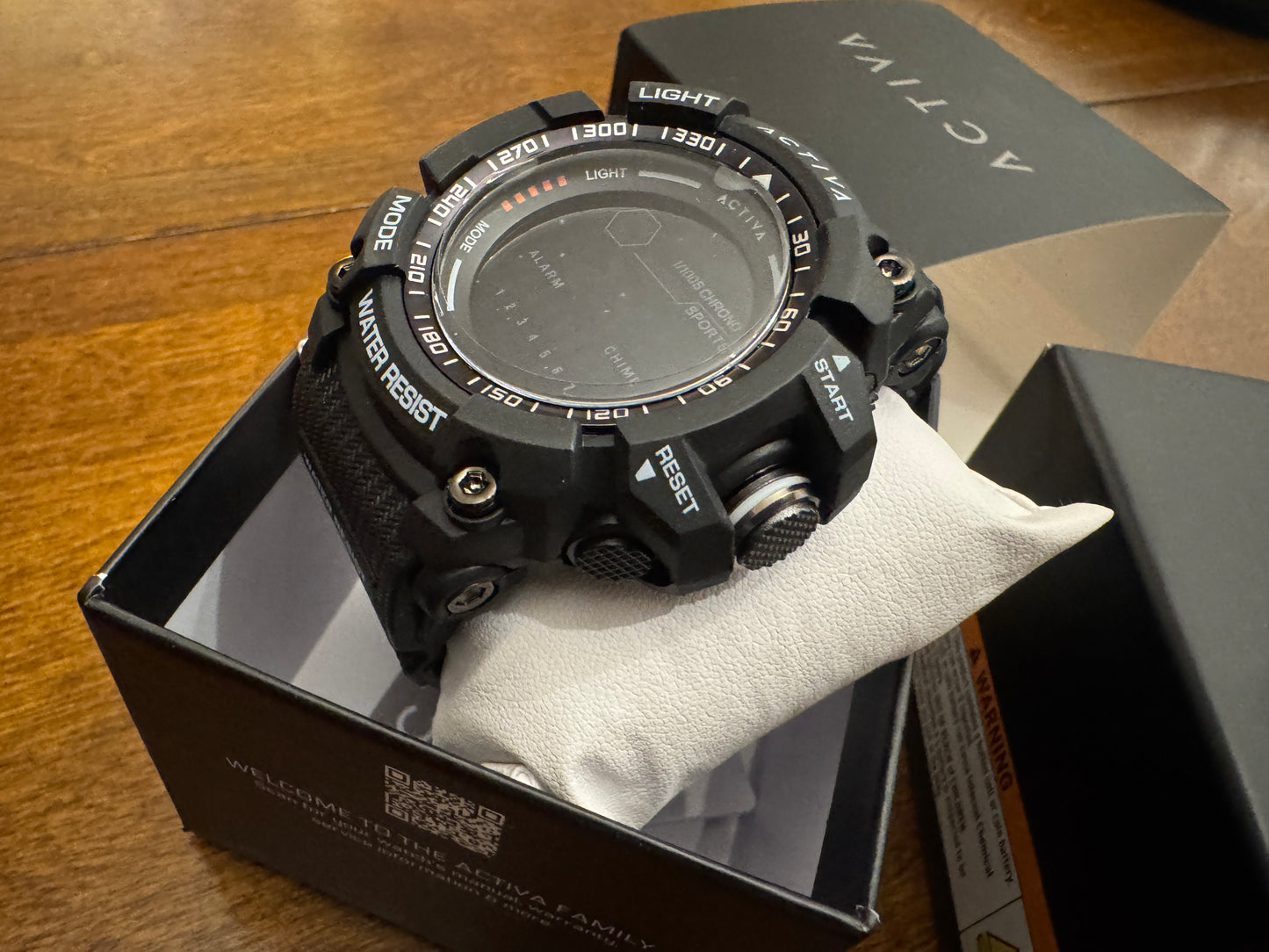 Activa Strike X Invicta Digital Men’s Watch - Black - 56mm