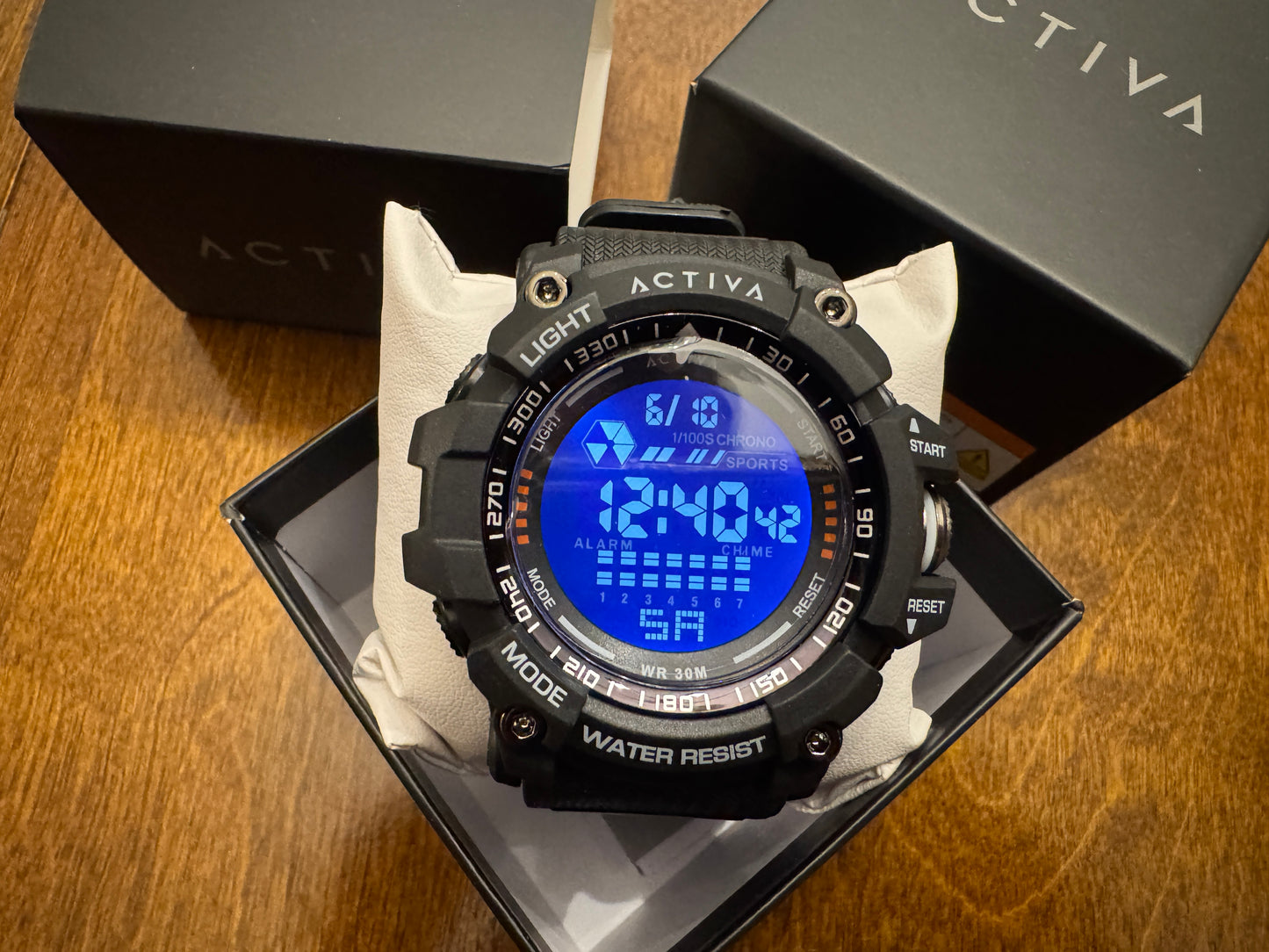 Activa Strike X Invicta Digital Men’s Watch - Black - 56mm