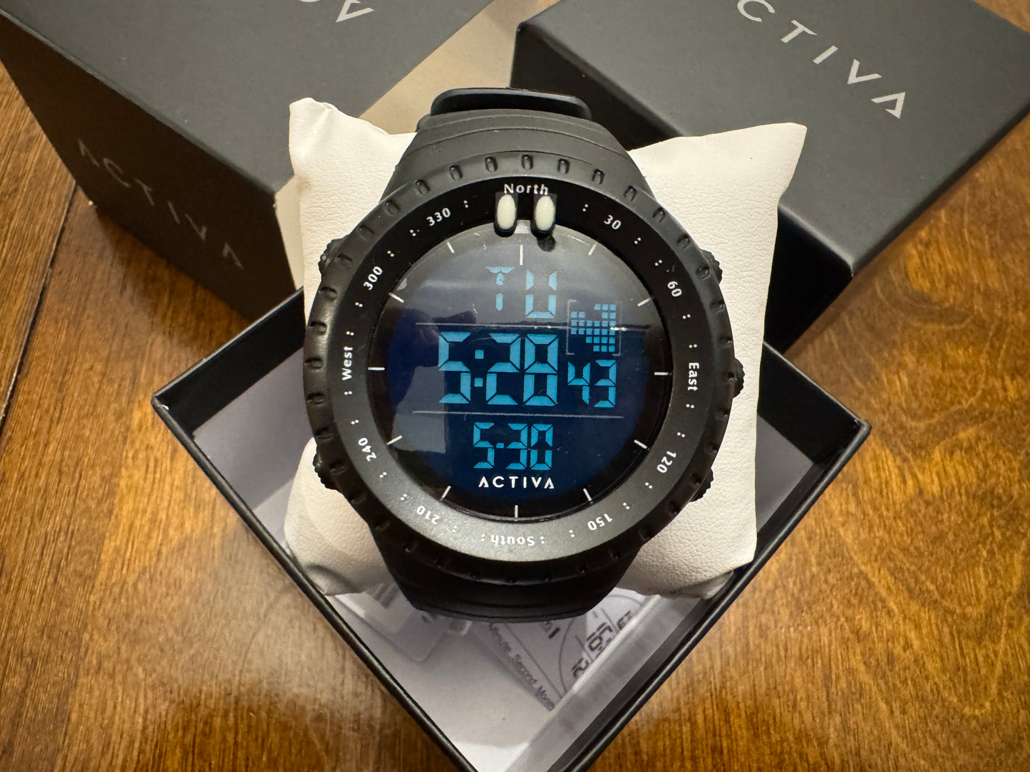 Activa Odyssey X Invicta Men's Digital Watch - Black - 53mm