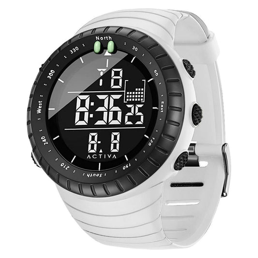 Activa Odyssey X Invicta Men's Digital Watch - White - 53mm